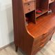 Scandinavian teak secretary from the 1960s, Denmark.