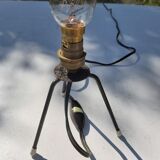 Rispal rodhoïd vintage lamp 50s