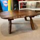Old wooden coffee table