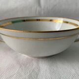 Service of 39 cups cups under pourer cups milk pot and sugar bernardaud porcelain Limoges