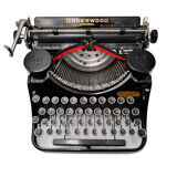 Underwood universal black typewriter revised ribbon new 1935