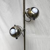 Lampadaire vintage eyeball chrome 1970