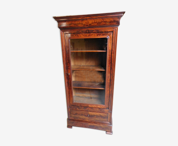 Vitrine Louis Philippe en acajou du XlXème siecle