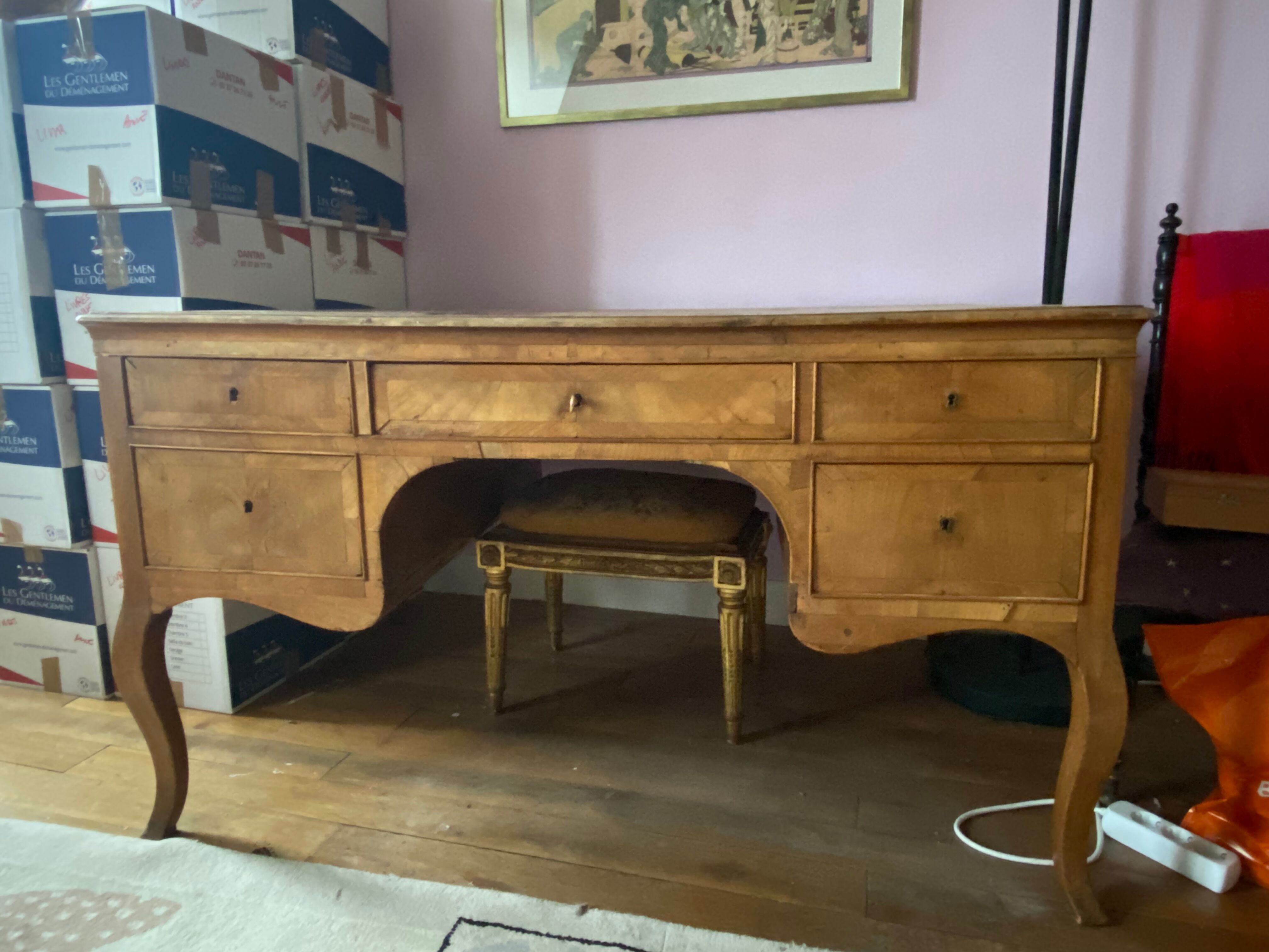 Bureau double face XVIII