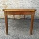 Farmhouse table with two extensions