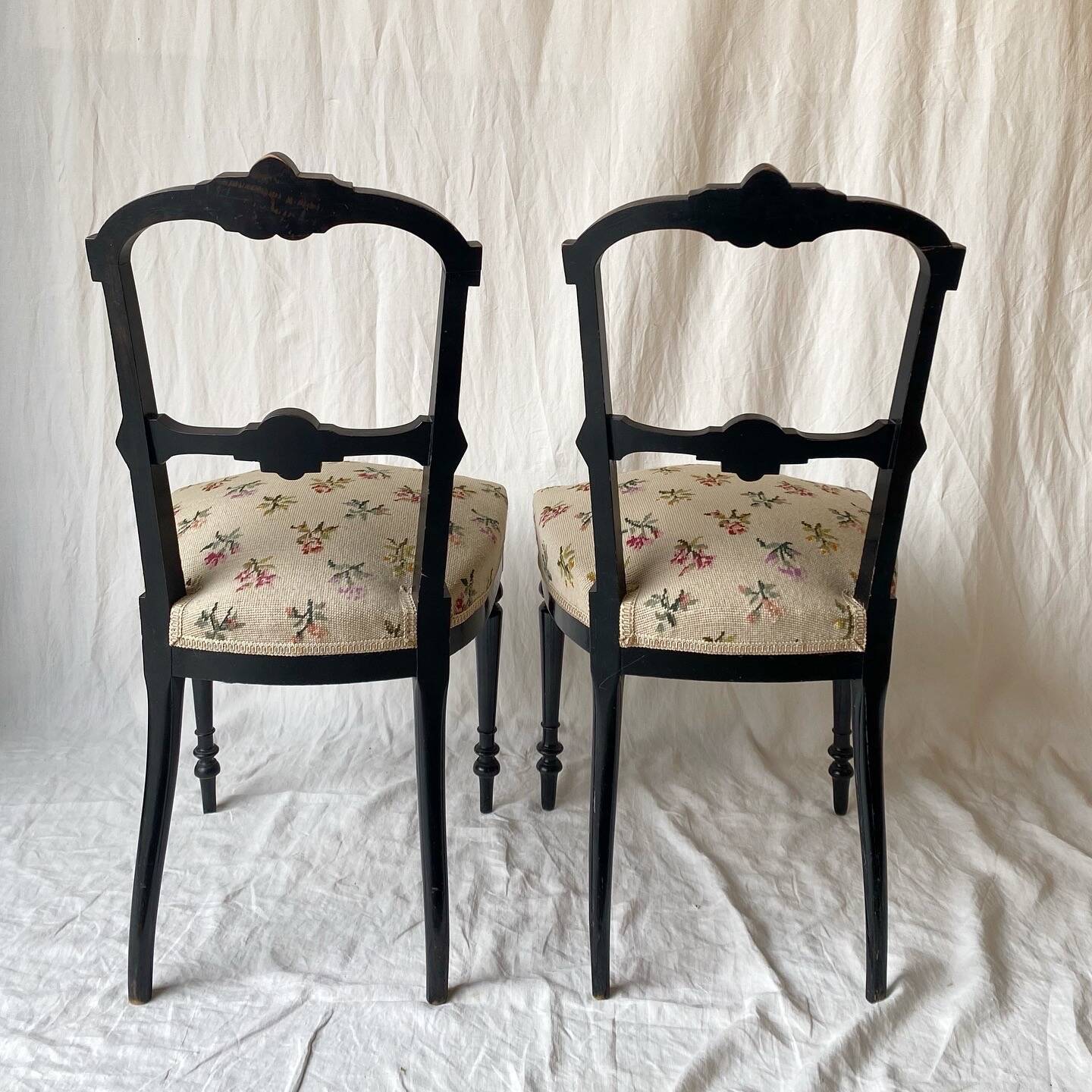 Pair of Napoleon III chairs