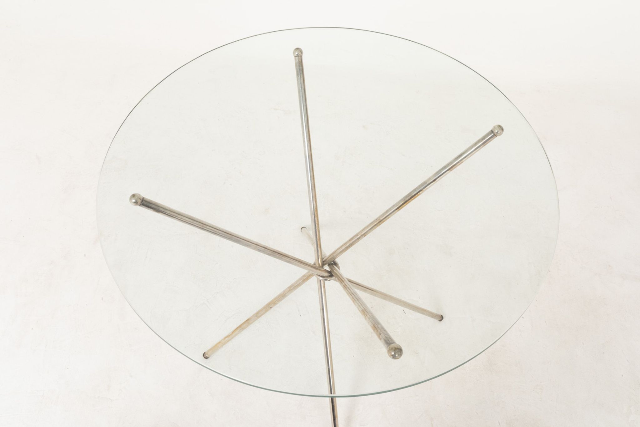 Mikado healer in silver brass and glass, 1980s