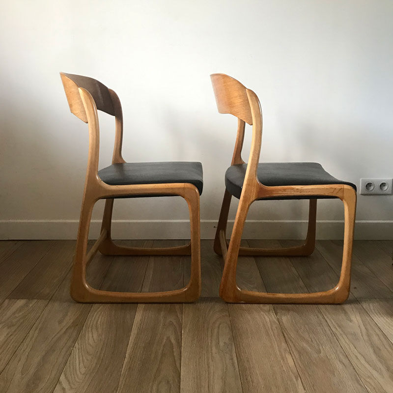 Pair of Baumann chairs