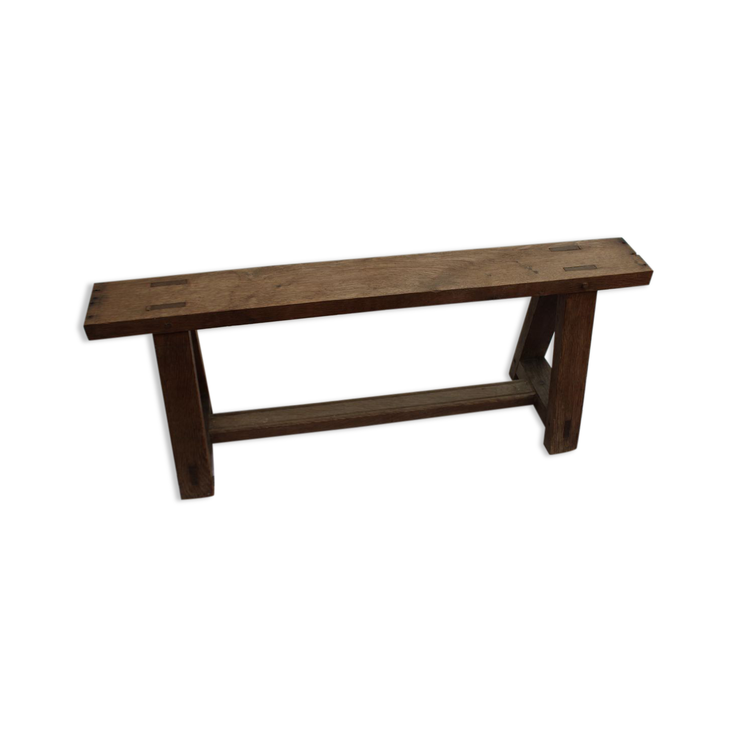 Wooden bench