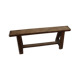 Wooden bench