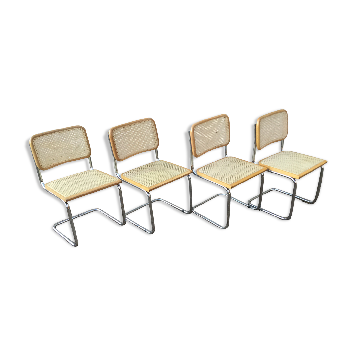 Set of four chairs Breuer B32