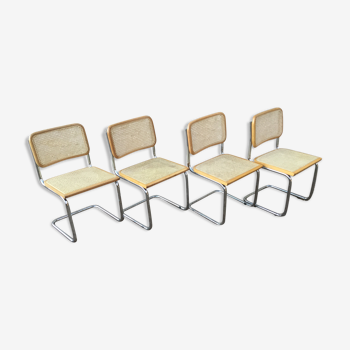 Set de quatre chaises Breuer B32