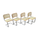 Set de quatre chaises Breuer B32