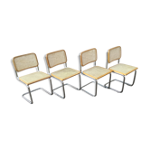 Set de quatre chaises Breuer B32