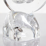 French crystal candlestick