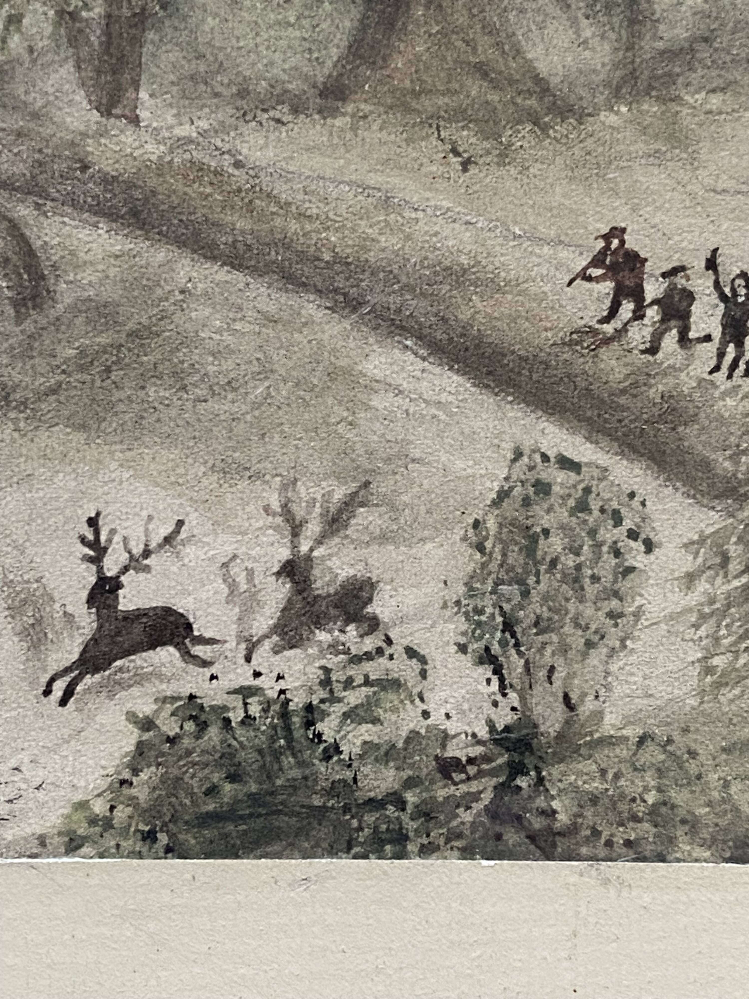 original framed watercolor