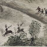 aquarelle originale encadrée