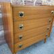 Vintage wooden chest of drawers 1960/1970