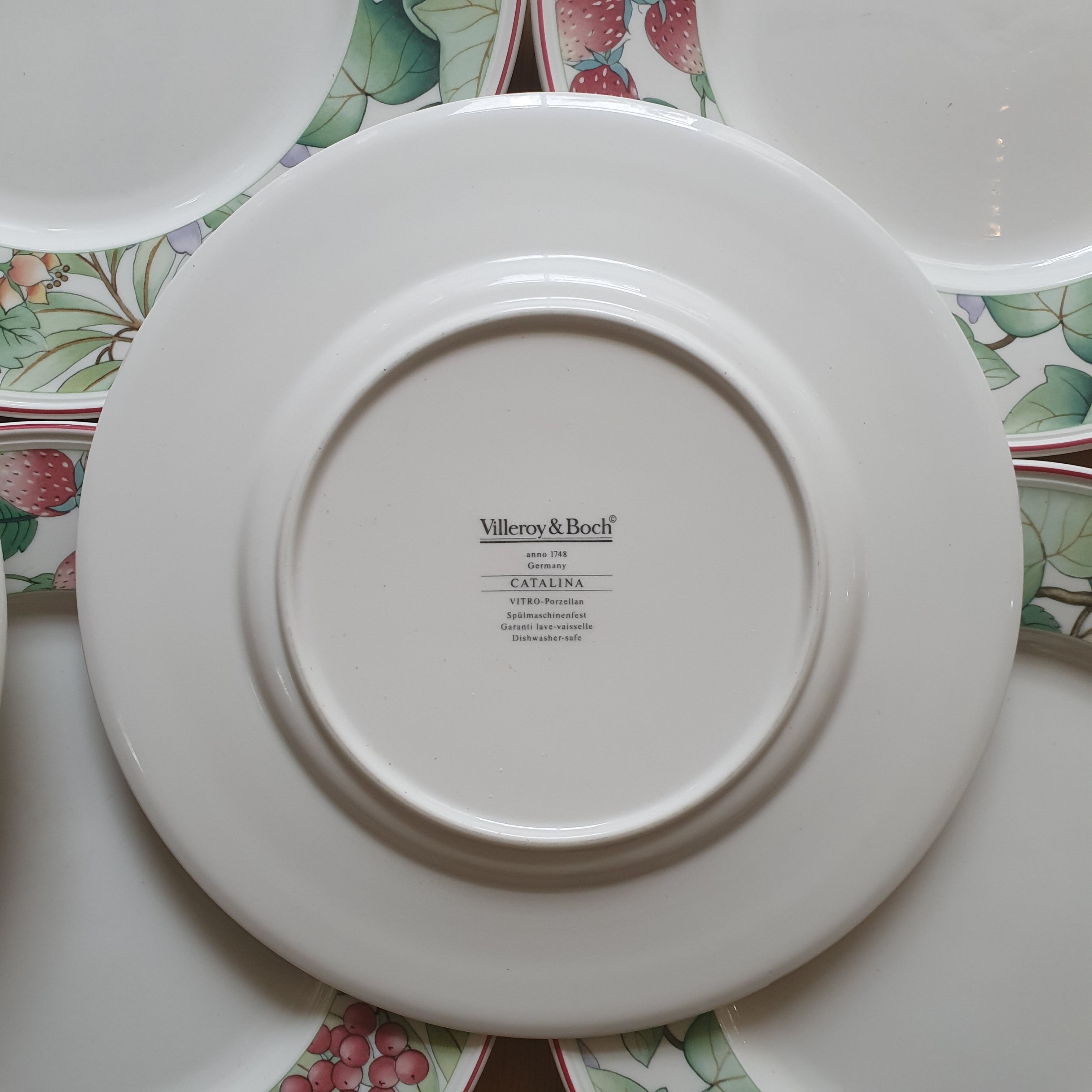 12 dessert plates Villeroy and Boch Catalina