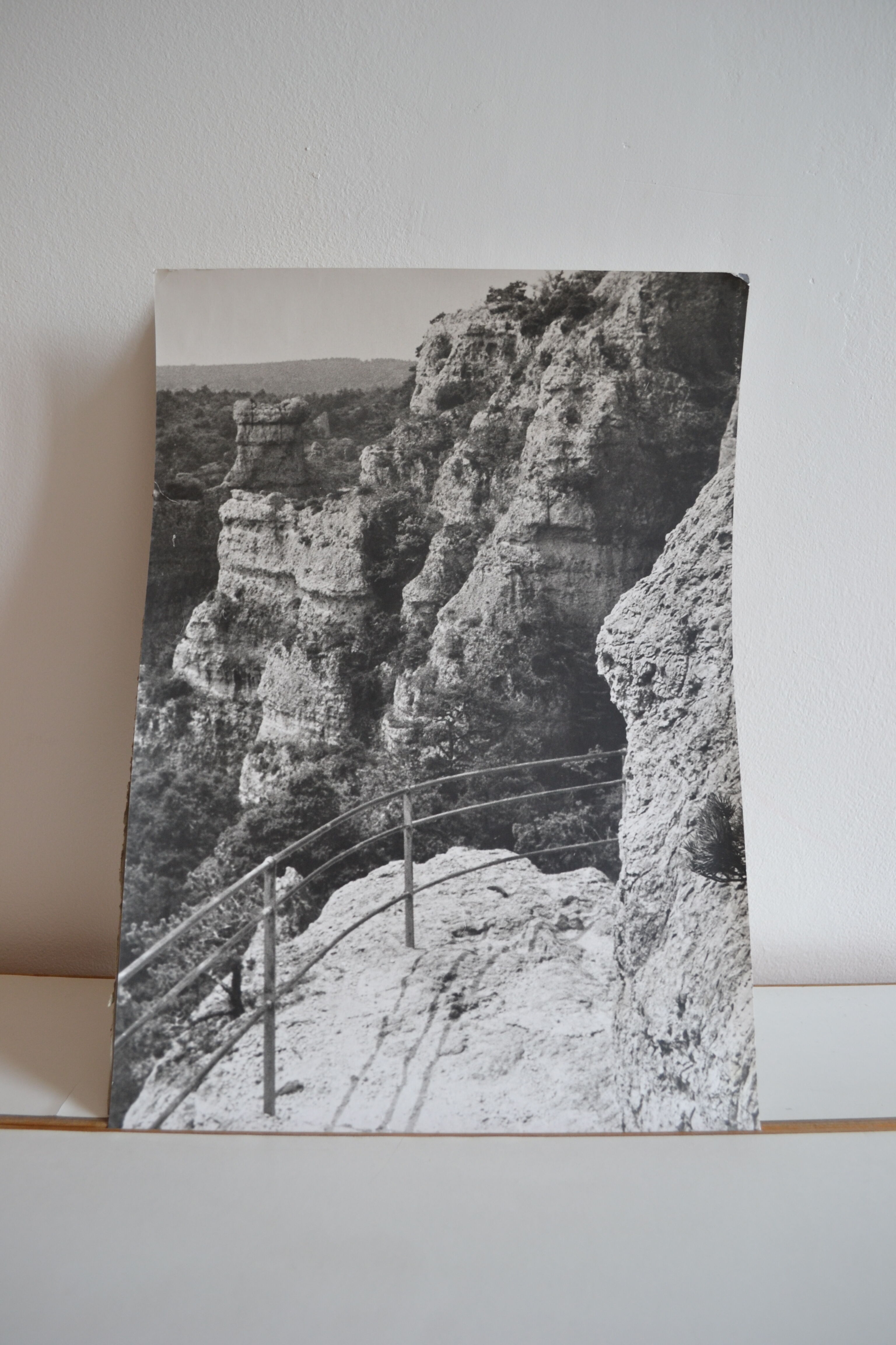 Anonymous silver photo gorges du verdon circa 1970