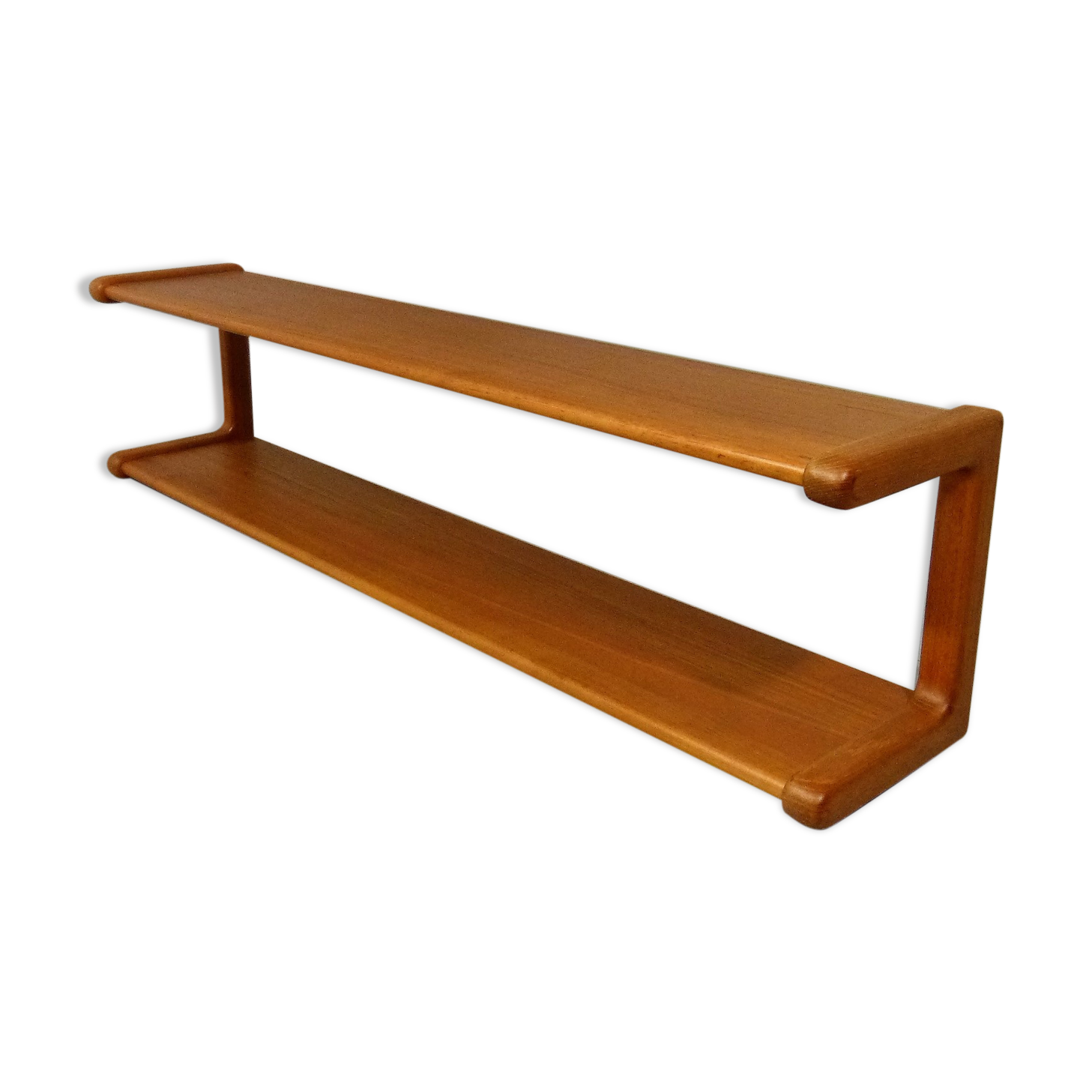 Teak Wall Bookshelf by Dyrlund Denmark, 1960's