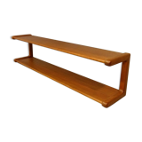 Teak Wall Bookshelf by Dyrlund Denmark, 1960's