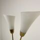 Art deco brass floor lamp, 1930's