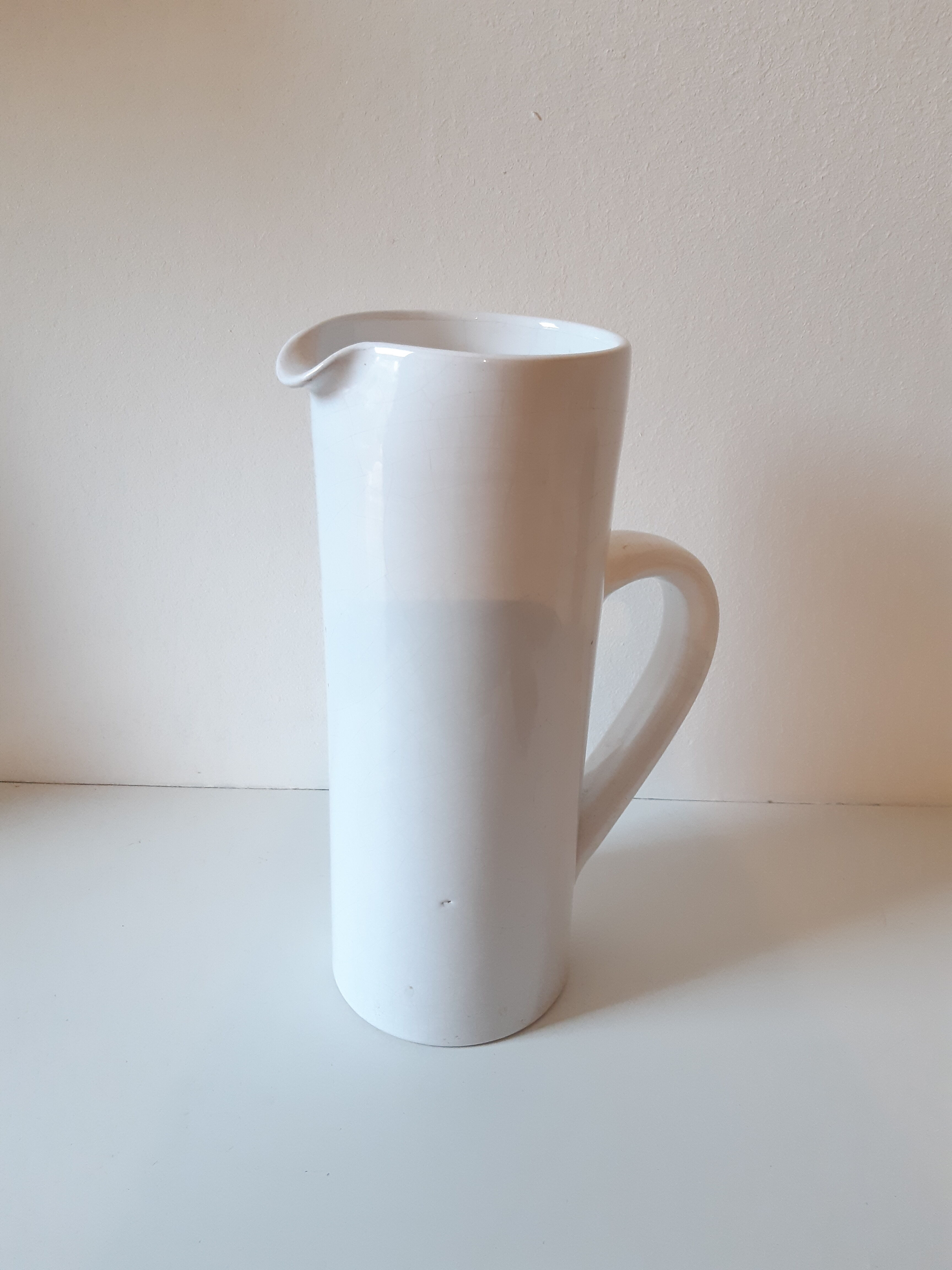 White sandstone decanter