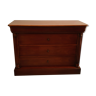 Massive cherry chest of drawers Roche and Bobois