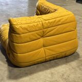Togo - ligne roset - yellow leather