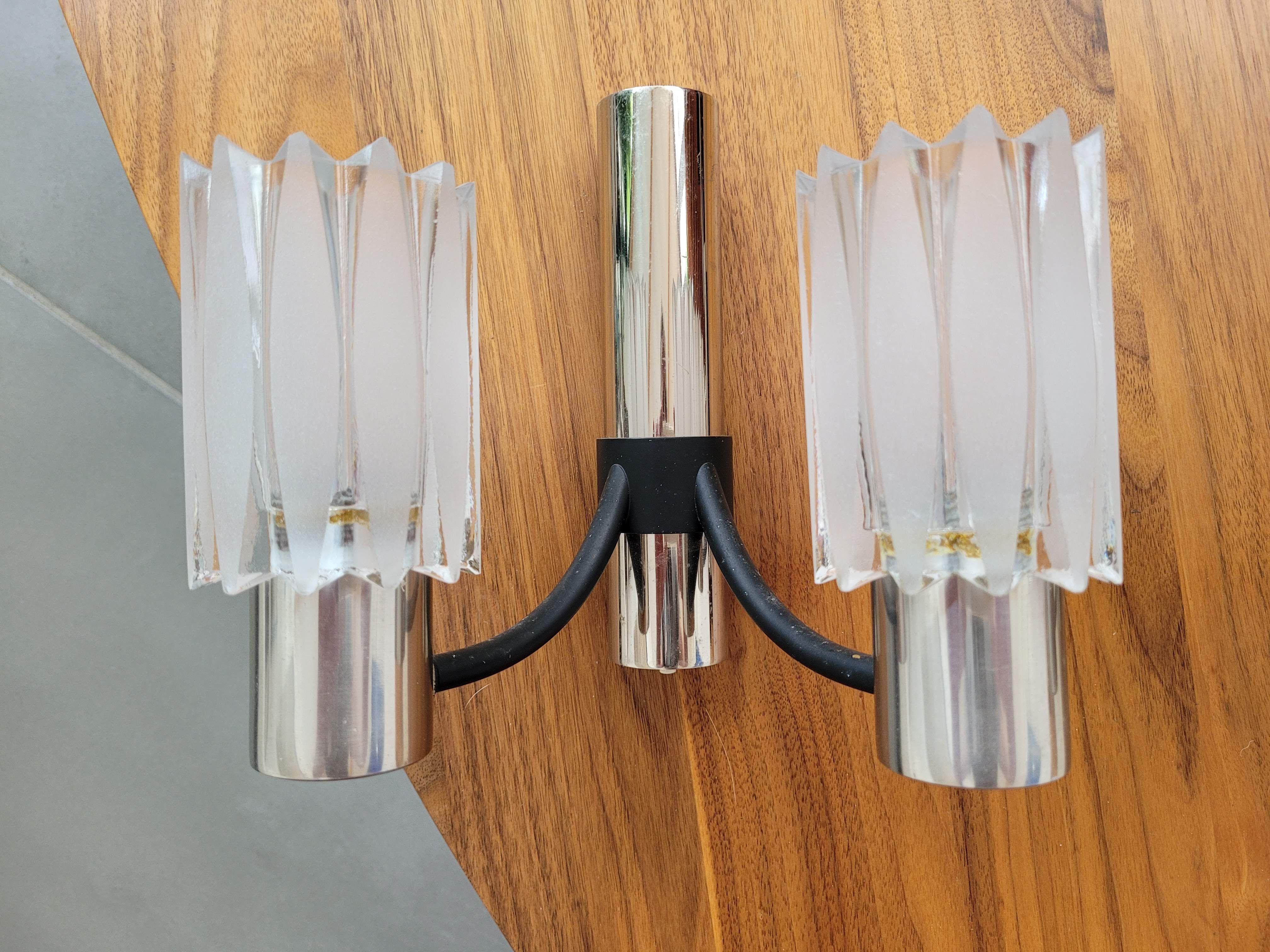 Pair of wall lamps from the 50s