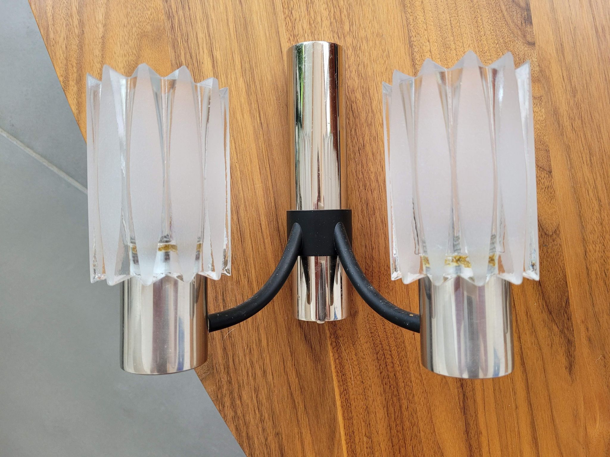 Pair of wall lamps from the 50s