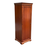 Louis Philippe wardrobe with a solid wood door.