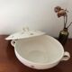 Old dodecagon tureen opaque porcelain Ceranord "Minerva"
