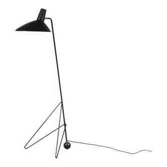 2020s edition of 1950s Floor lamp by Peter Hvidt and Olga Molgaard for & Tradition, Denmark