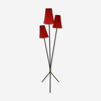 Lampadaire tripod vintage 1960