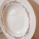 8 flowered soup plates L'amandinoise