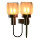 A pair of wall lights, Gaetano Missaglia, Italy 1960s.