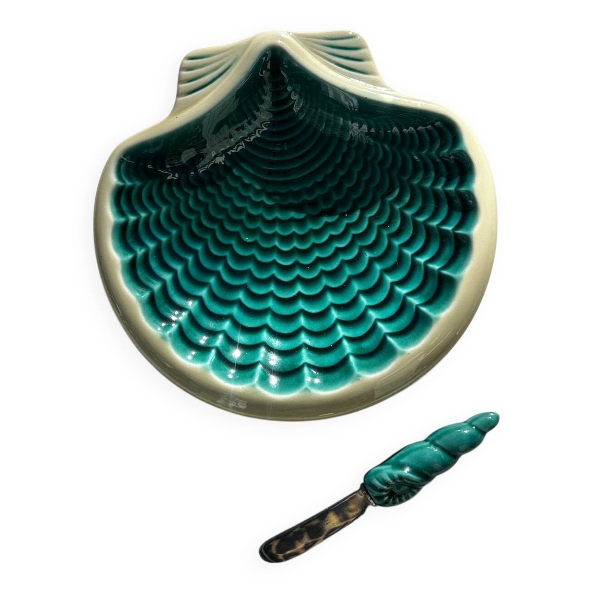 Barbotine Butter Dish