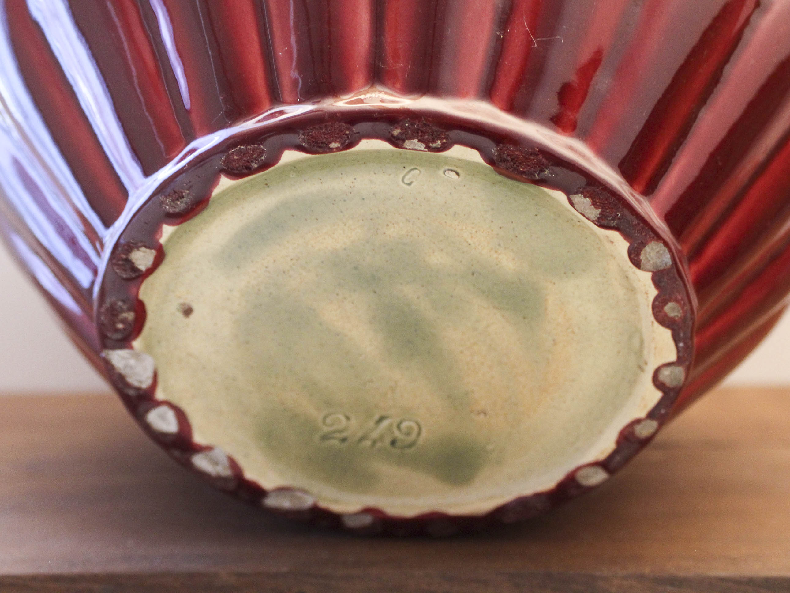 Cache pot en céramique