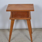 Table de chevet pieds compas