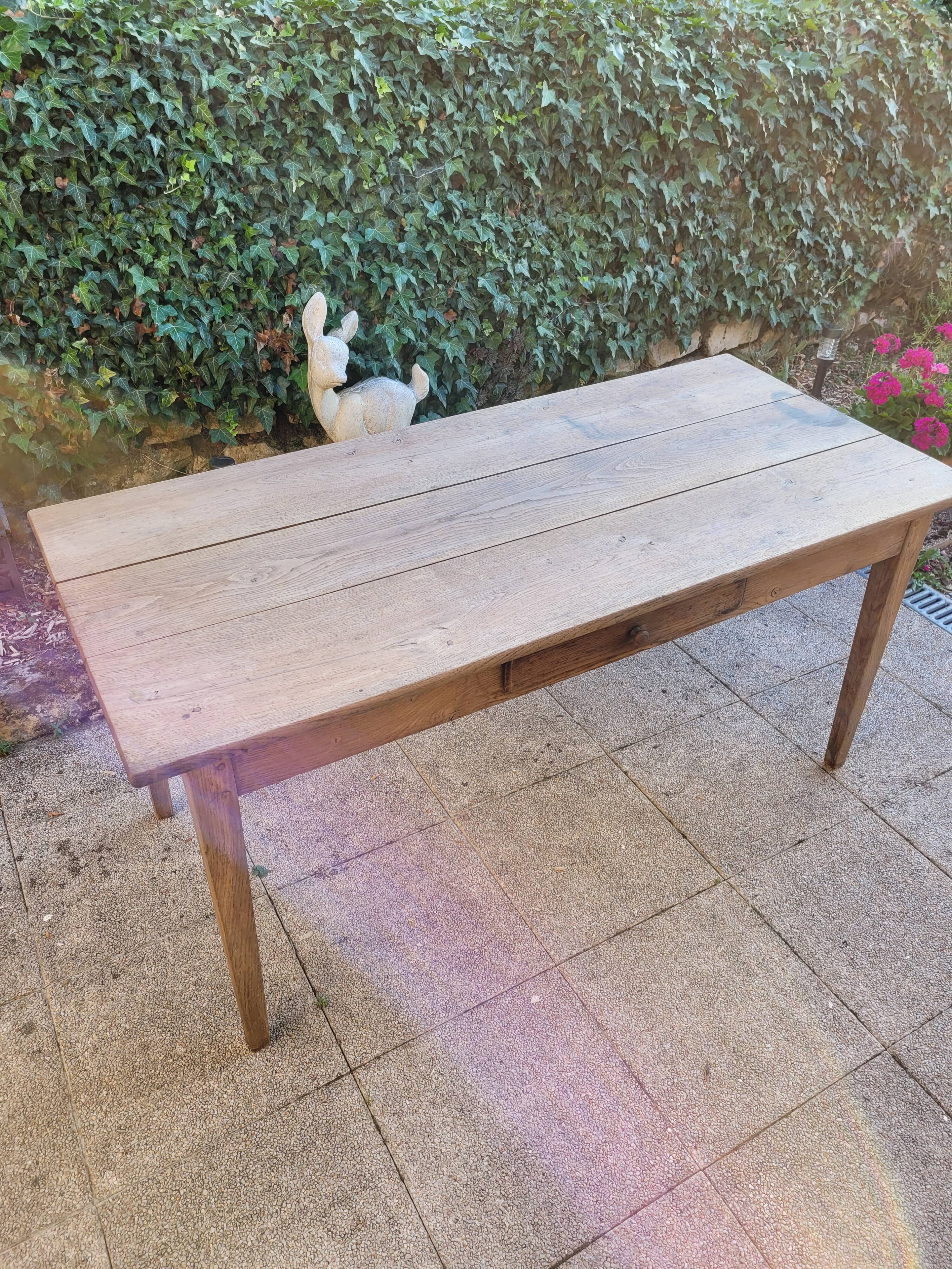 Old farmhouse table