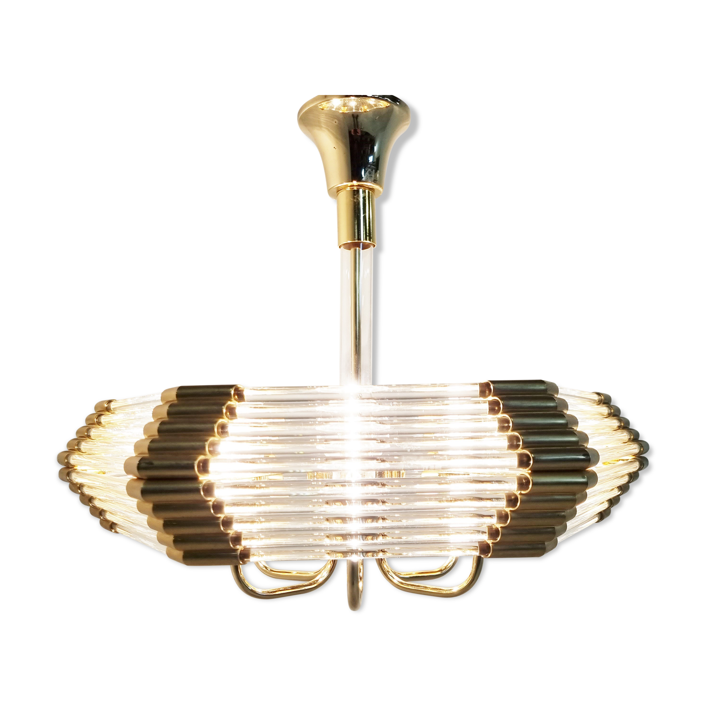 Vintage crystal Chandelier by Bakalowits & Sohne , 1980's