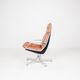 4 High Commander Office Chairs by Jorge Zalszupin - Brazil - 1980s
