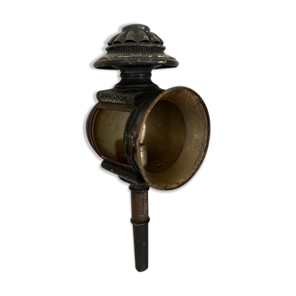 Lampe calèche ancienne - lanterne vintage