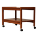 Vintage Scandinavian Rolling Trolley - BRDR Furbo, Spøttrup - Teak - Ca 1960