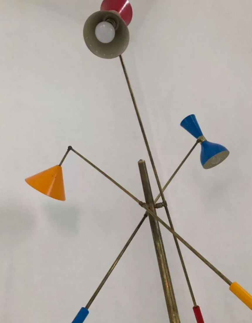 Design floor lamp 50s 60s