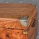 Navy in time camphor trunk late XIXth