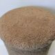 Light brown rug chest stool