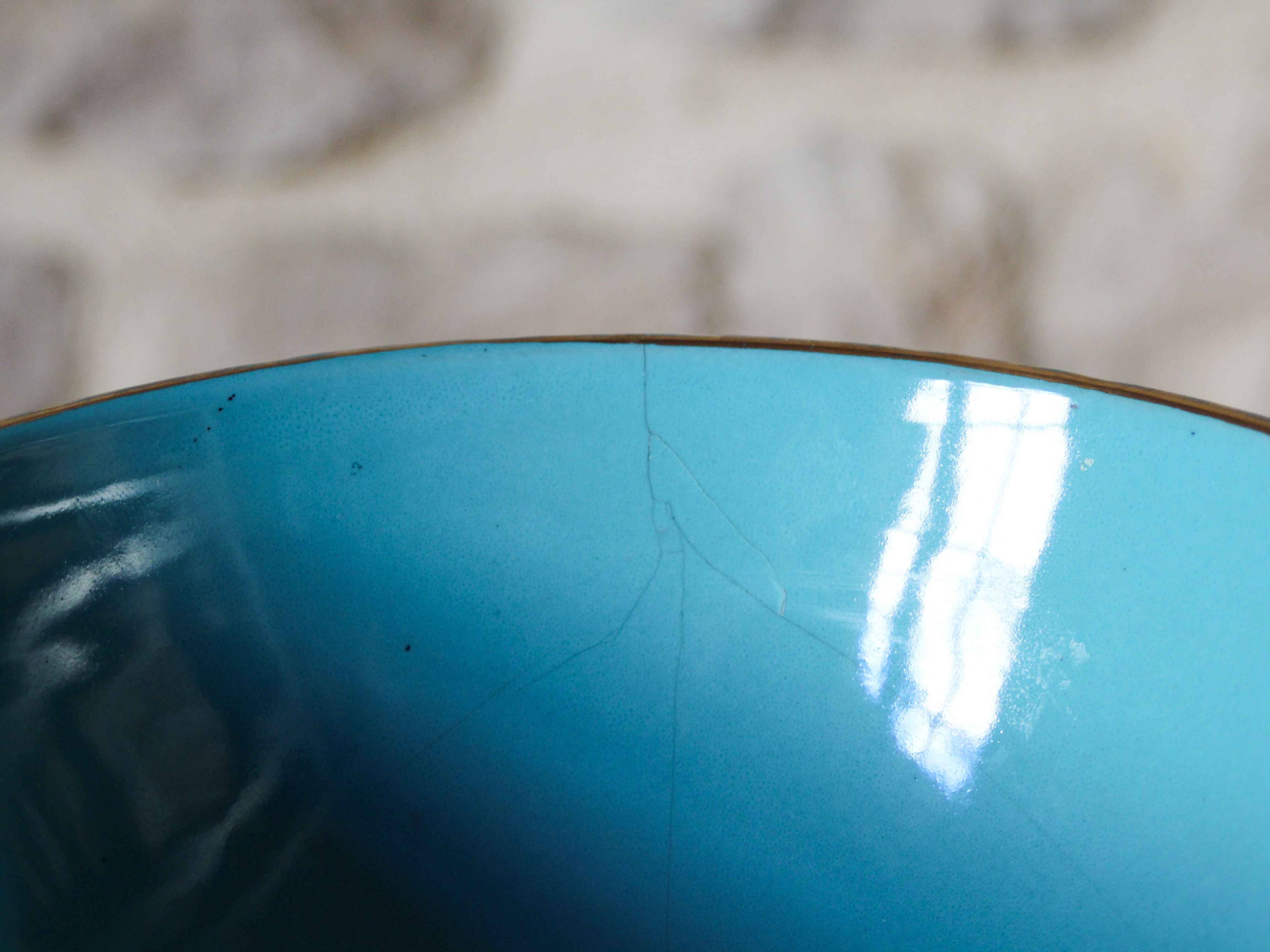 Seta Series footed bowl by Aldo Londi for Bitossi